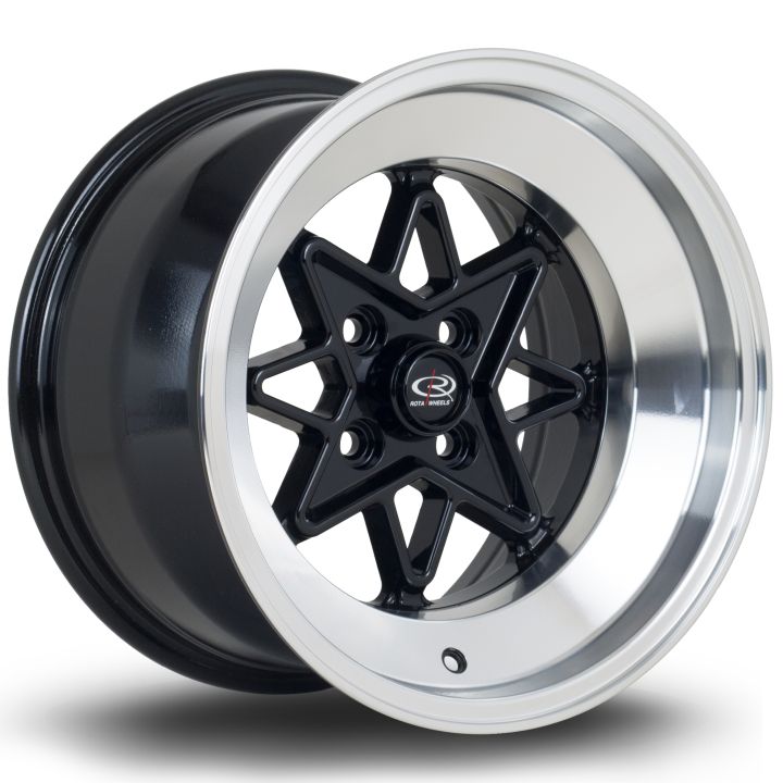 Rota Wheels<br>Hachi Royal Black (15x9 Zoll)